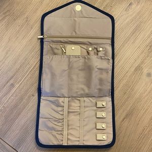 Blue Bagsmart travel jewelry case holder